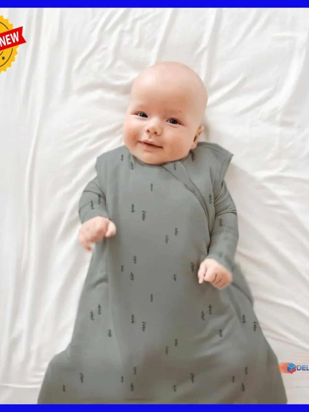 Unisex Baby Wearable Blanket Sleep Sack Bamboo Rayon 24-36 Months